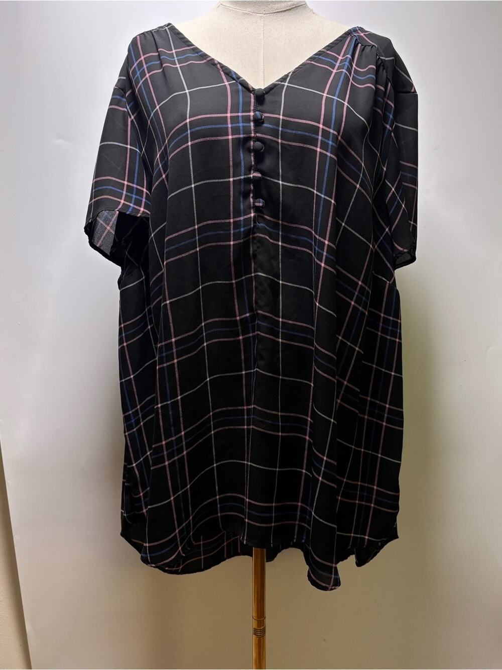 torrid Harper Georgette Pullover Flutter Sleeve Top Size 5 = 5X
